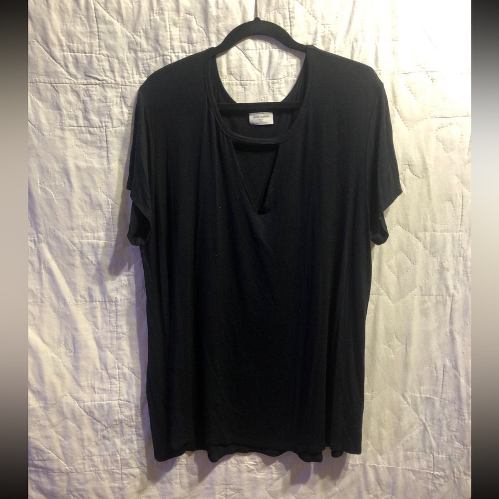 V-neck Cutout Tee
